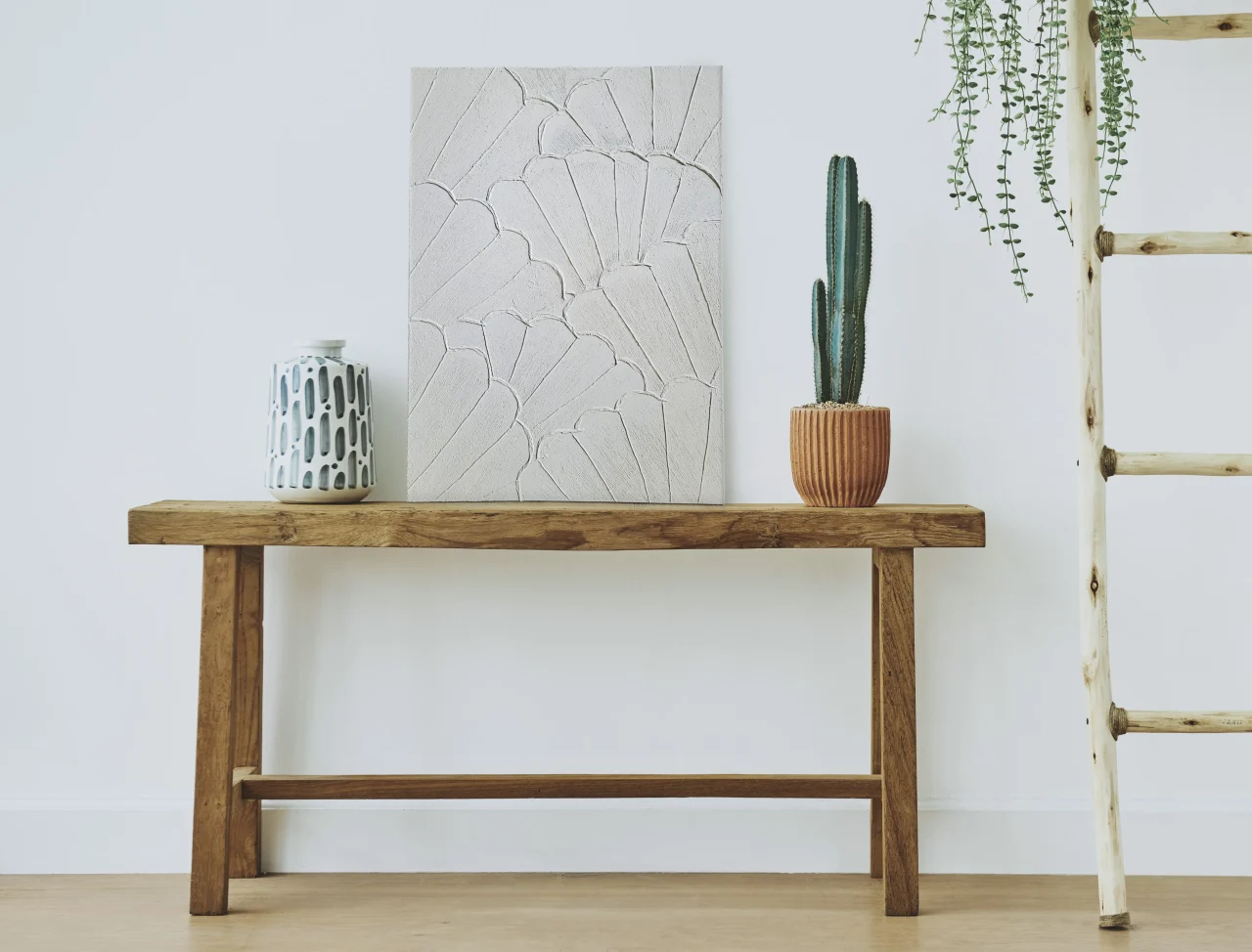 Muschel Acryl Bild Struktur Strukturpaste modern Scandi Style Wohnzimmer
zu verkaufen