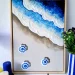 Acrylbild mit Struktur "Beach Day"