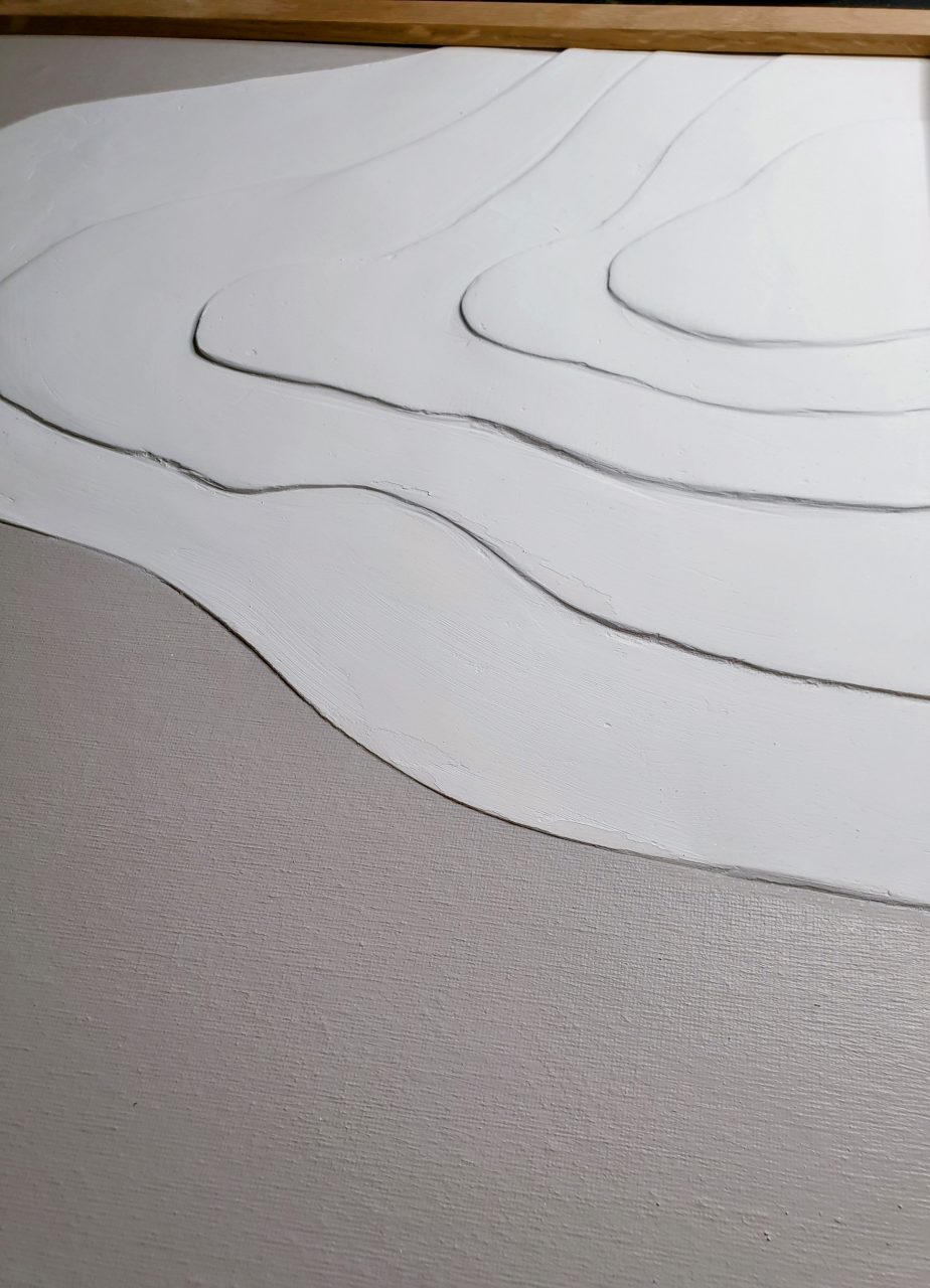 Strukturbild "Wave after Wave" Taupe Beige